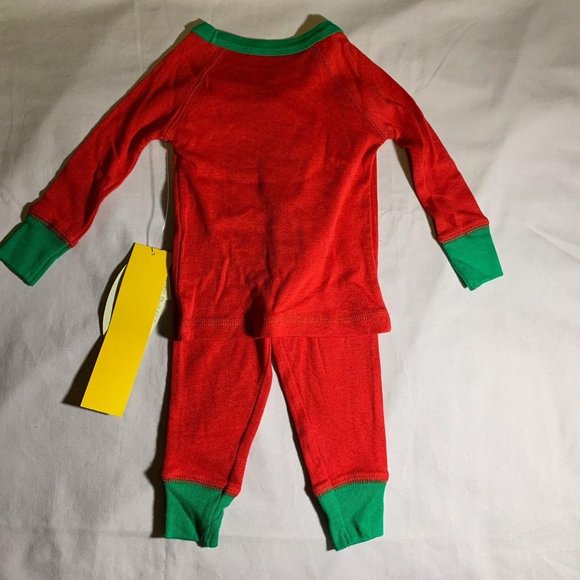 Walt Disney World Santa Mickey Duffy Baby Pajamas - Picture 4 of 6